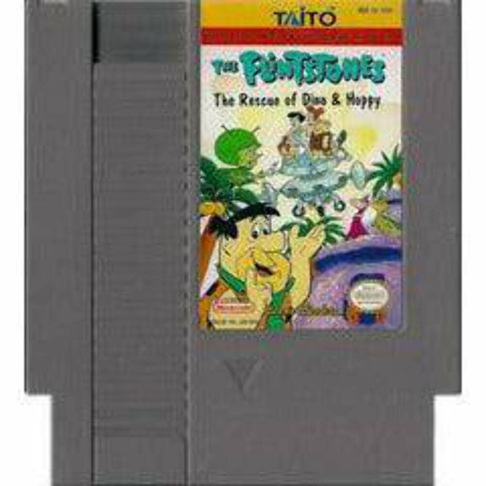 The Flinstones les pierrafeu the rescue of Dino and Hoppy - NES - PAL - Without Instruction Older Consoles