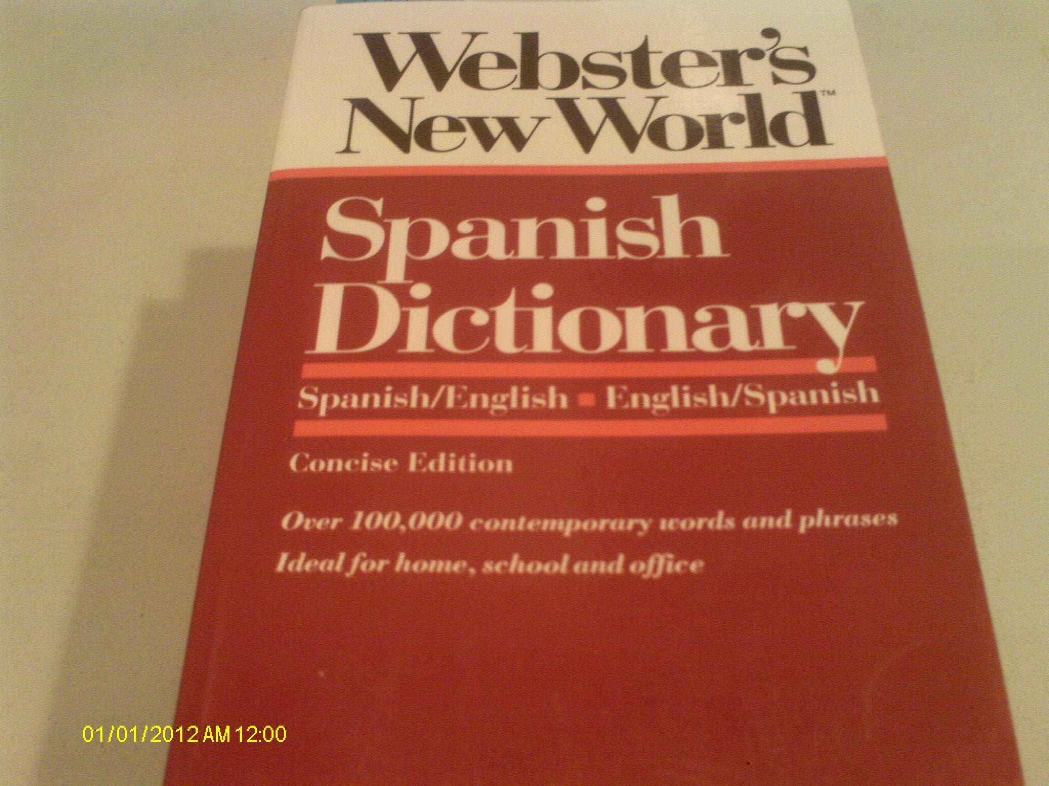 Webster's New World Spanish Dictionary: Spanish/English English/Spanish Social Sciences