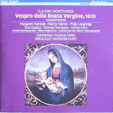 Vespro Della Beata Vergine (Marienvesper) Music