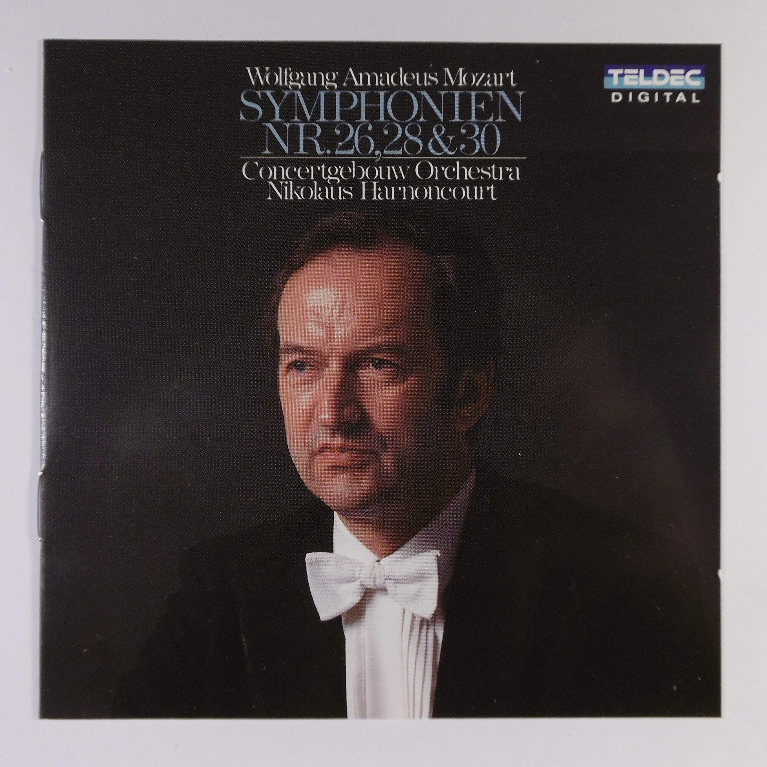Mozart Symphonien Nr. 26, 28 & 30, Nikolaus Harnoncourt, Concertgebouw Amsterdam cd