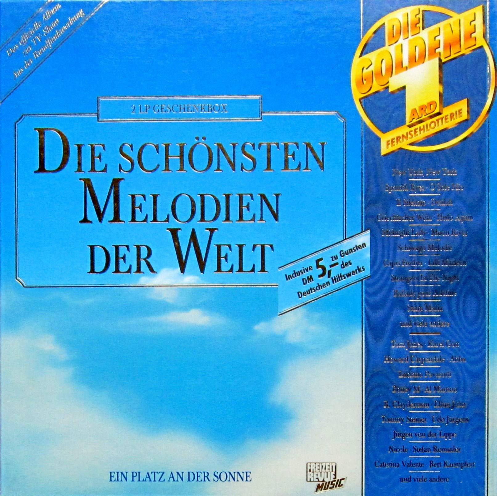 Die schönsten Melodien der Welt (Das offizielle Album zur TV-Show "Die Goldene ARD Fernsehlotterie") Music