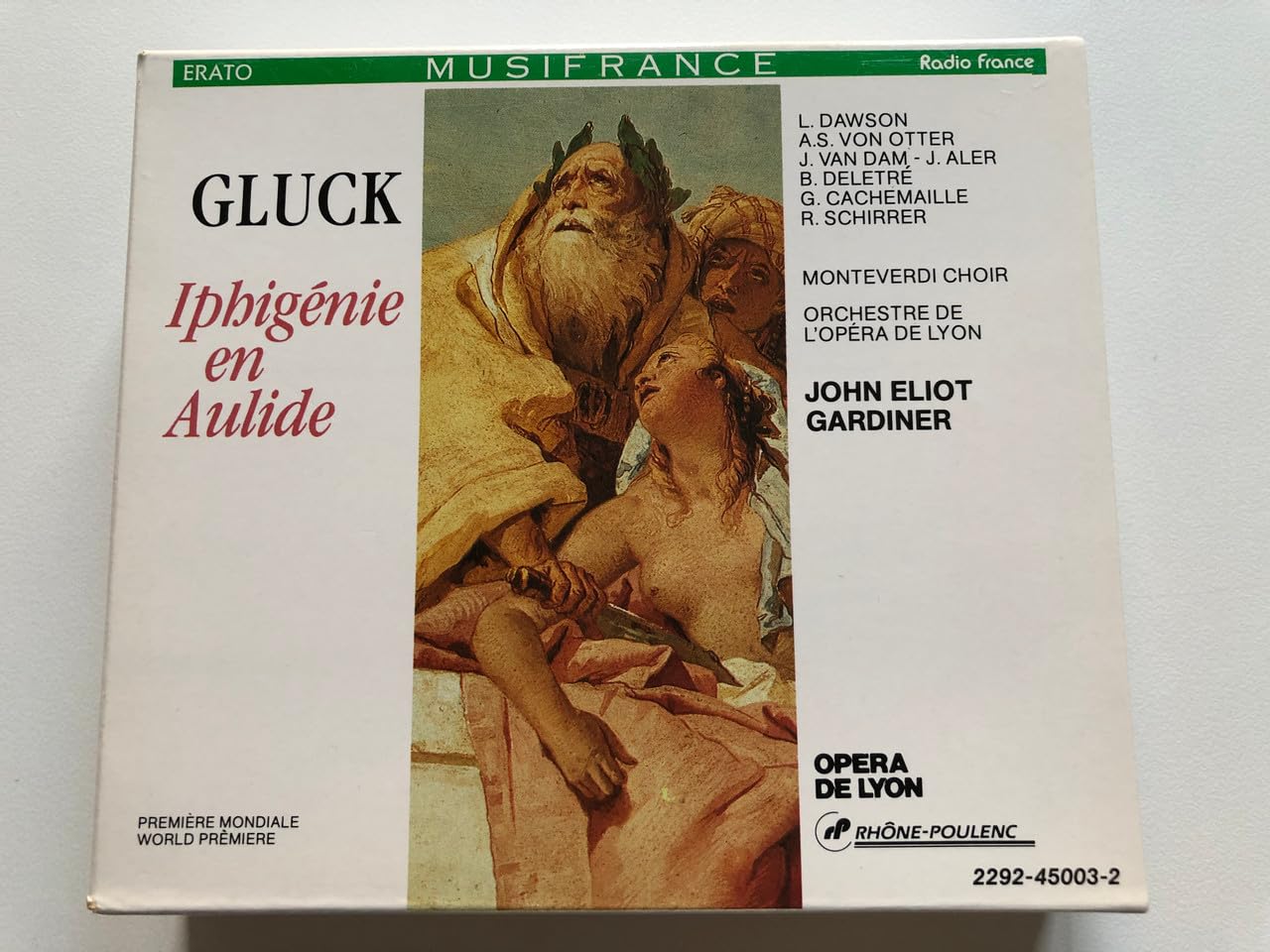 Gluck: Iphigénie en Aulide (Gesamtaufnahme) (franz.) Classical