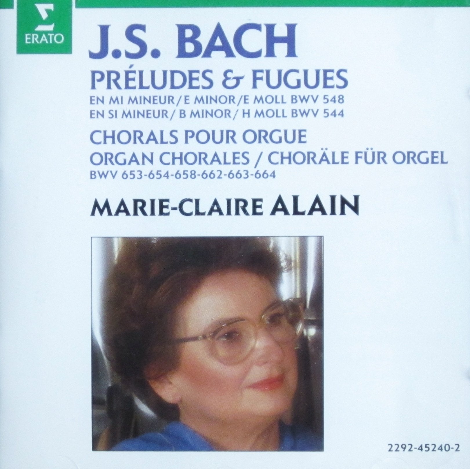 bach: preludes & fugues cd