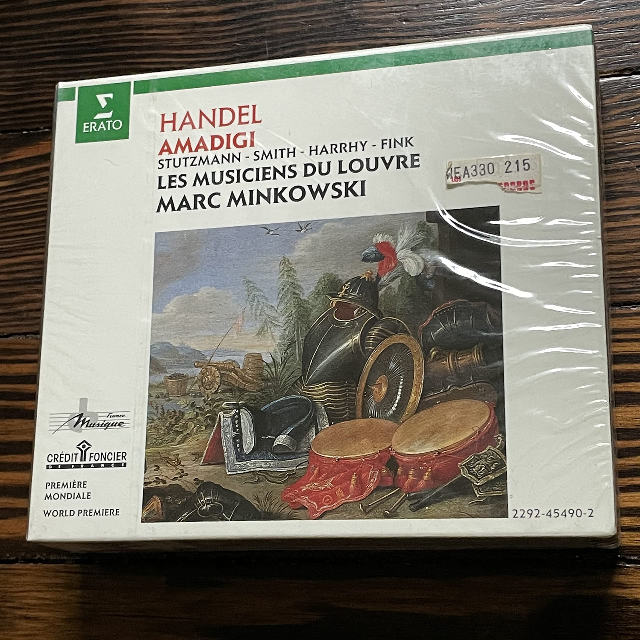 Händel - Amadigi in Gaula / Stutzmann · J. Smith · Harrhy · Fink · Bertin · Les Musiciens du Louvre · Minkowski Classical