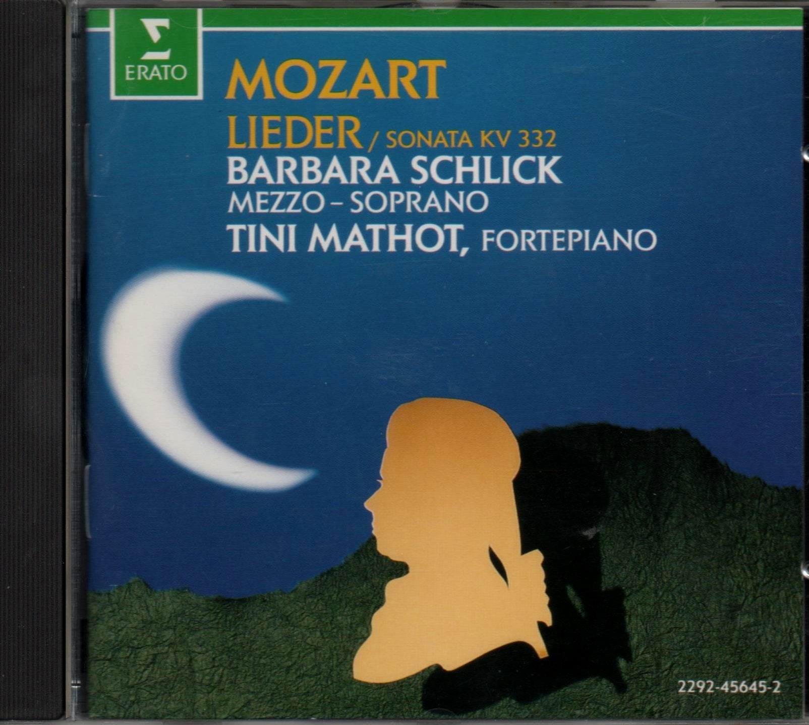 Mozart Lieder / Sonata KV 332 - Barbara Schlick Music