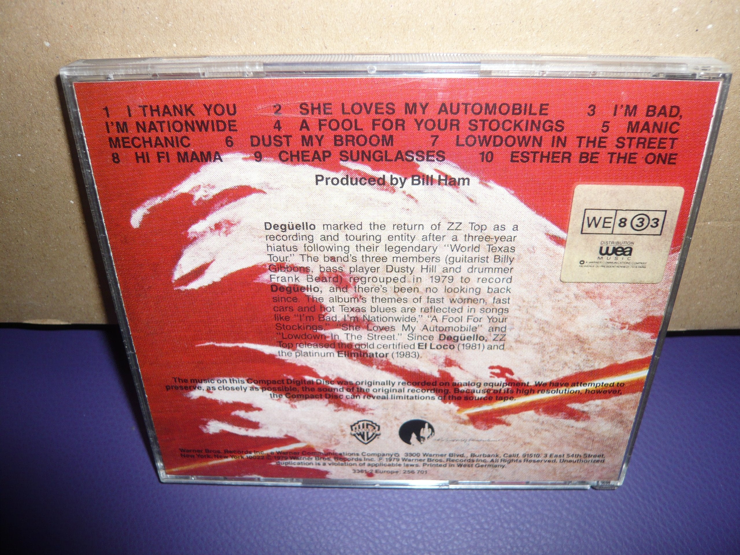 Degüello (1979) Rock