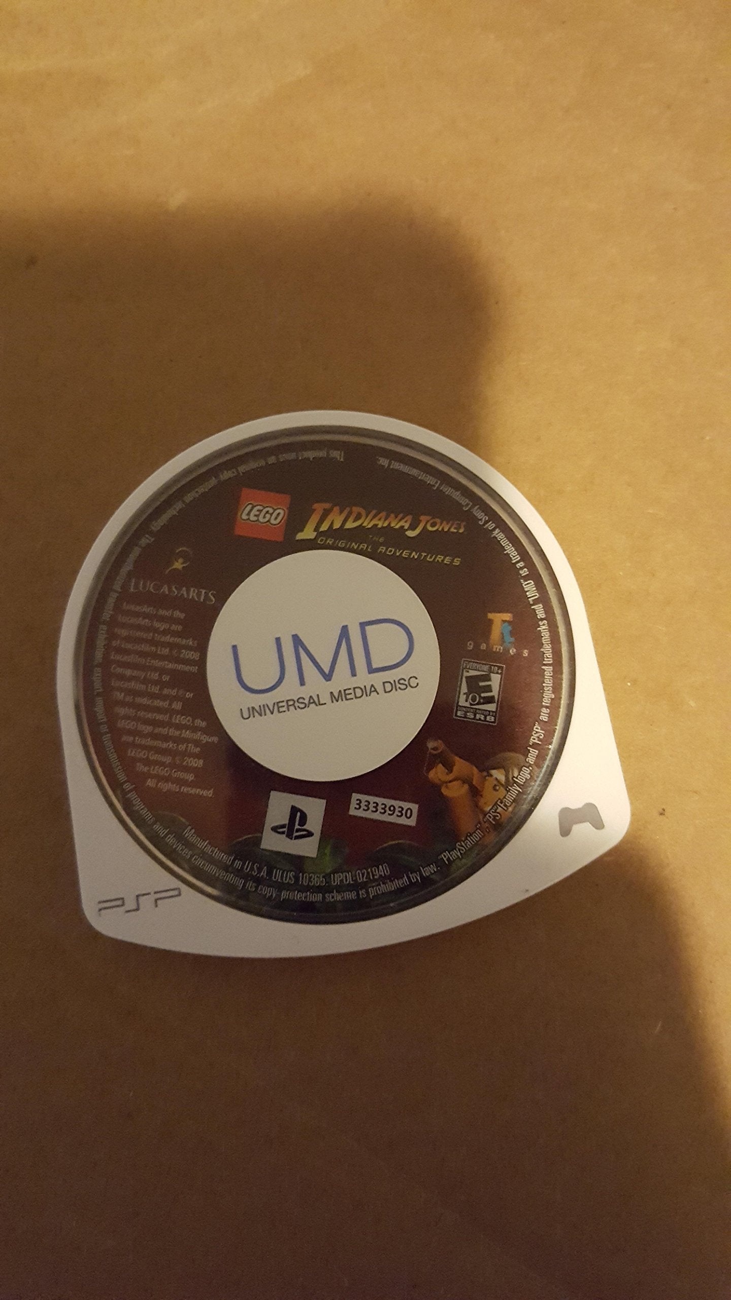 Lego Indiana Jones : the original adventure game