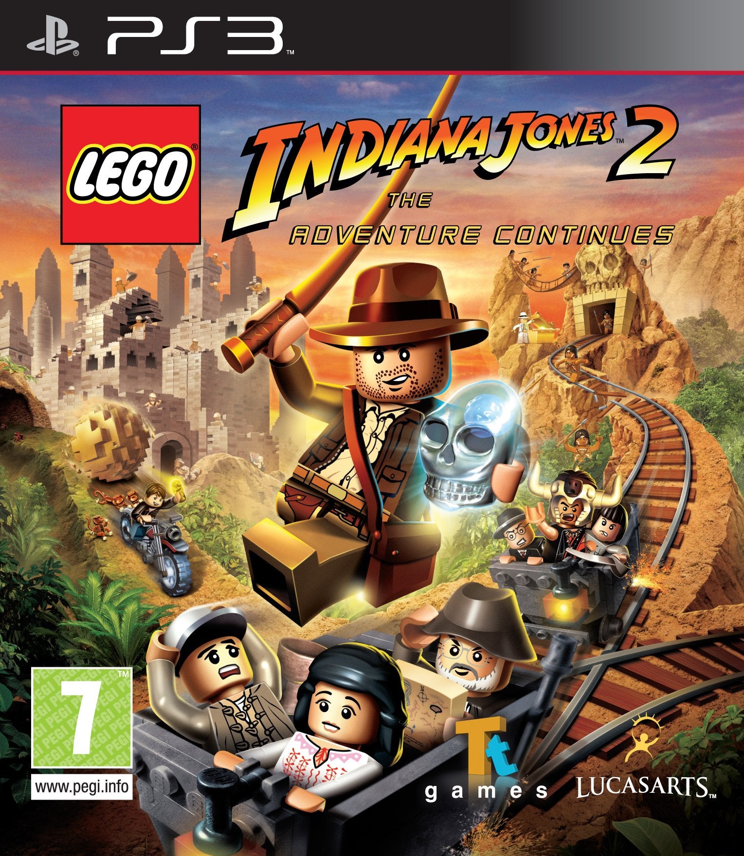 Lego Indiana Jones 2: The Adventure Continues PlayStation 3