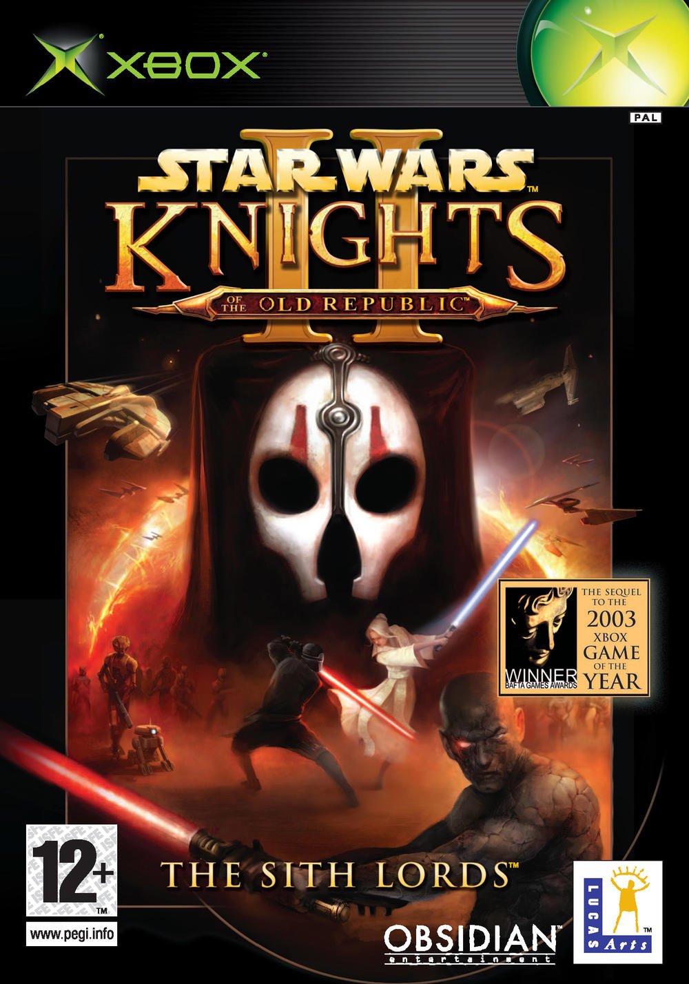 Knight of the Old Republic 2 : The Sith Lords Older Consoles