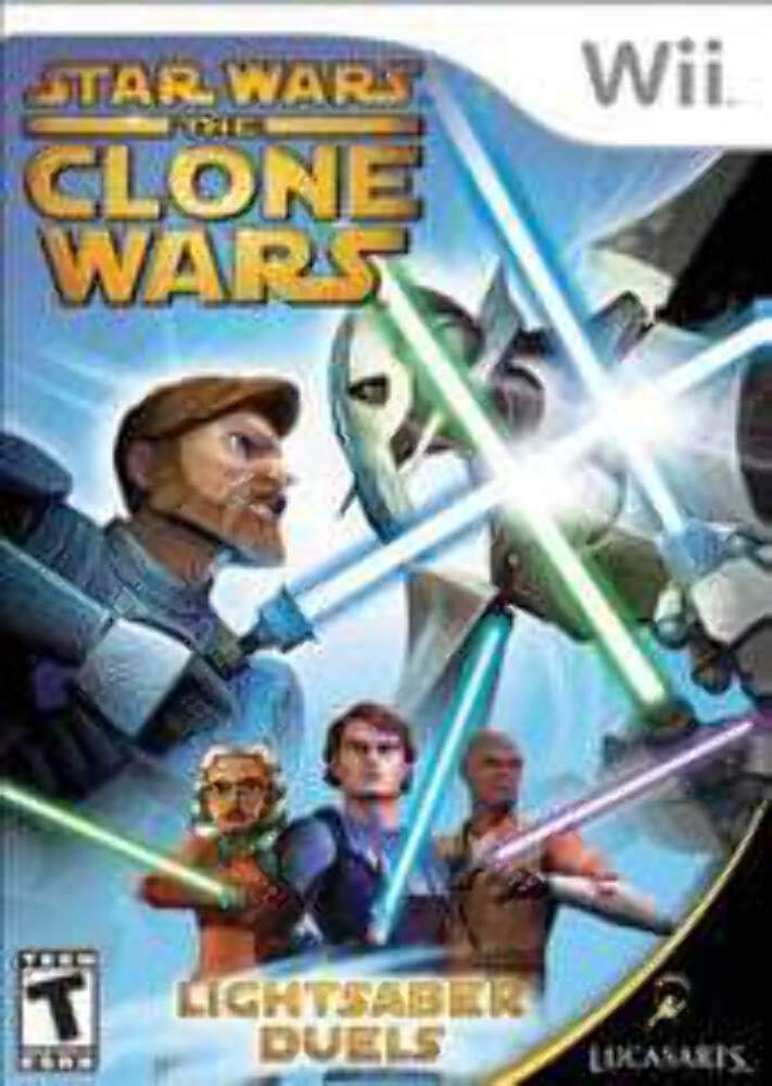 Star Wars the Clone Wars Lightsaber Duels Games