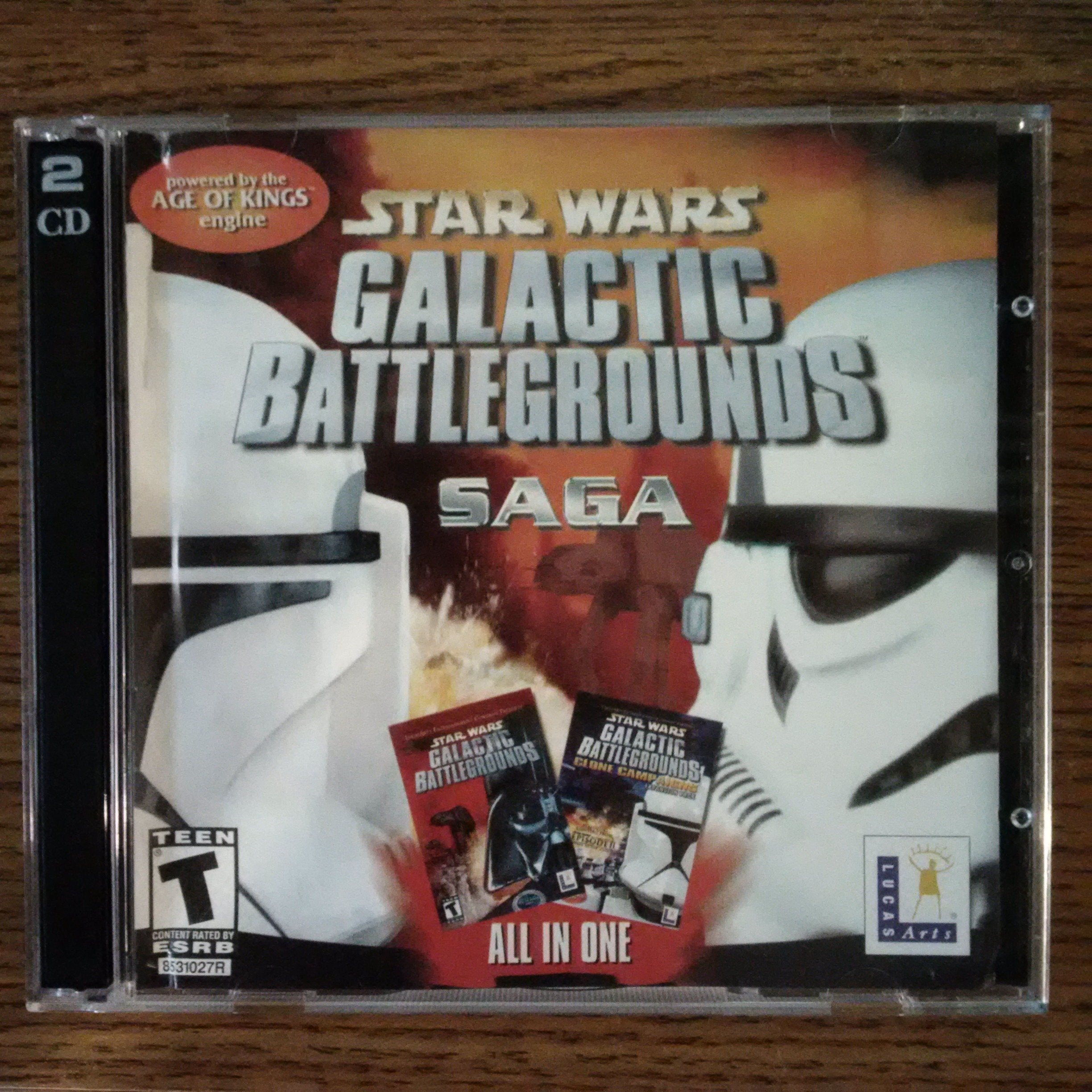 Star Wars: Galactic Battlegrounds Saga - (PC CD) by LucasArts PC