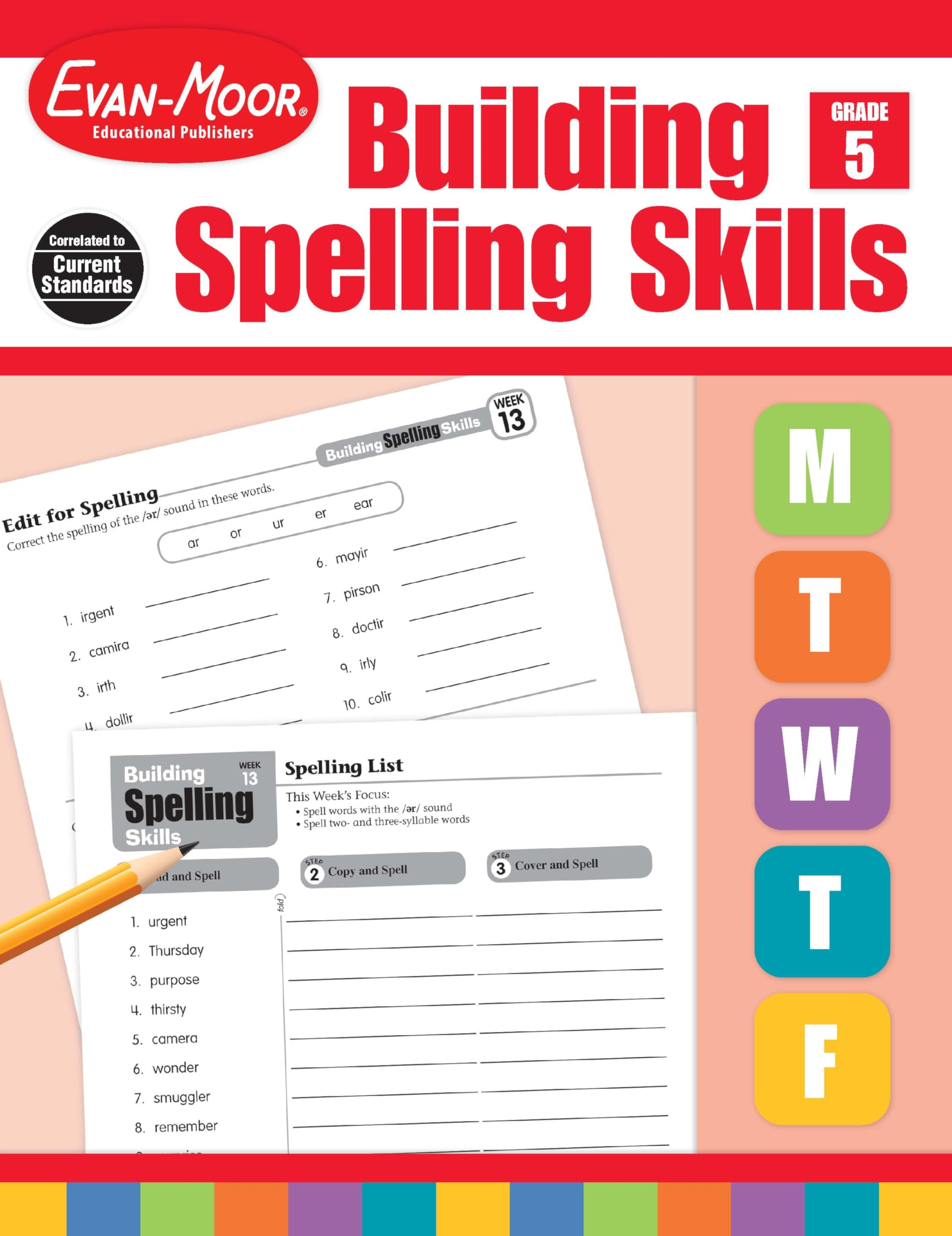 Building Spelling Skills Grade 5 Te Education & Training