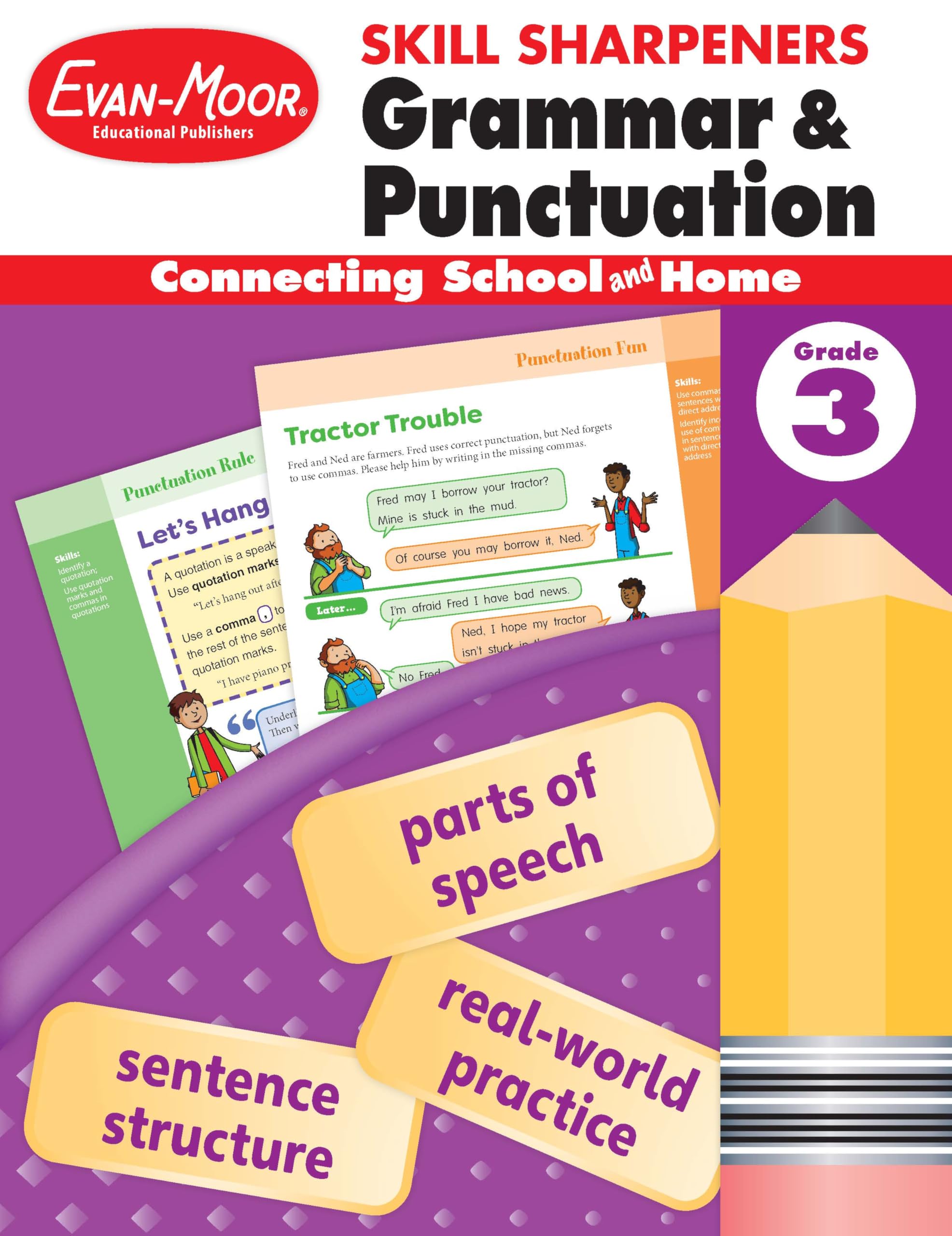 Skill Sharpeners Grammar and Punctuation, Grade 3 book