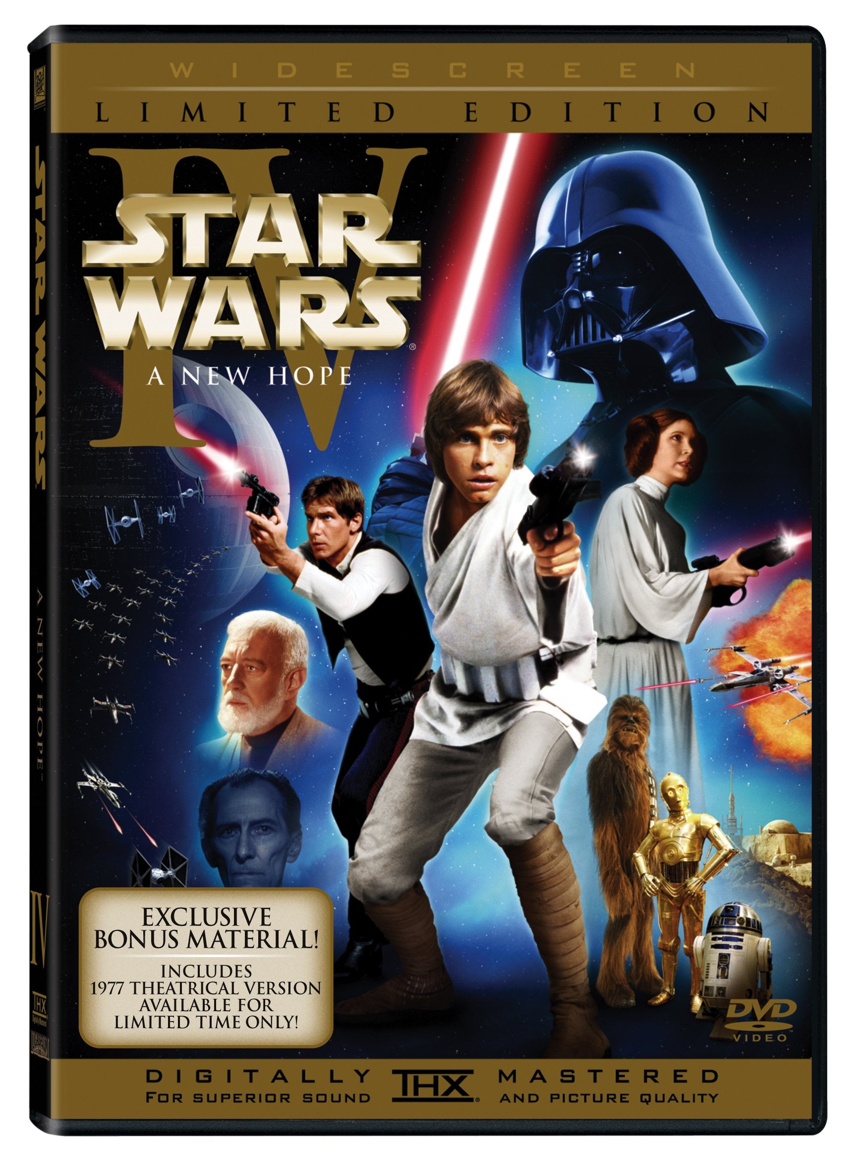 Star Wars: Episode IV - A New Hope (Two-Disc Widescreen Enhanced and Original Theatrical Versions) Films