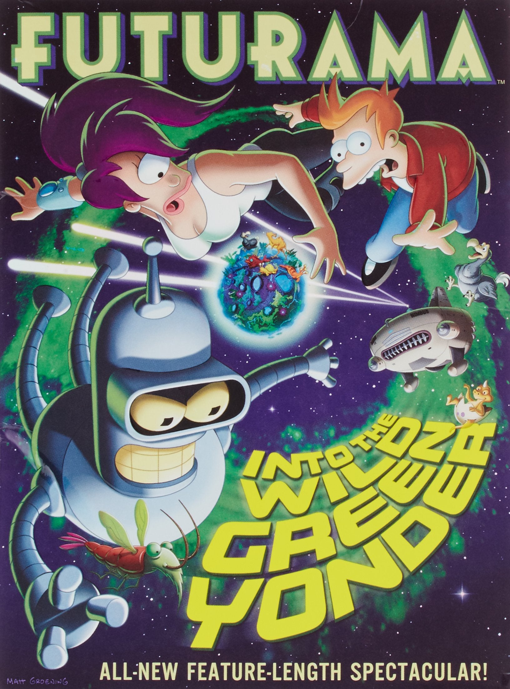 Futurama: Into the Wild Green Yonder Films