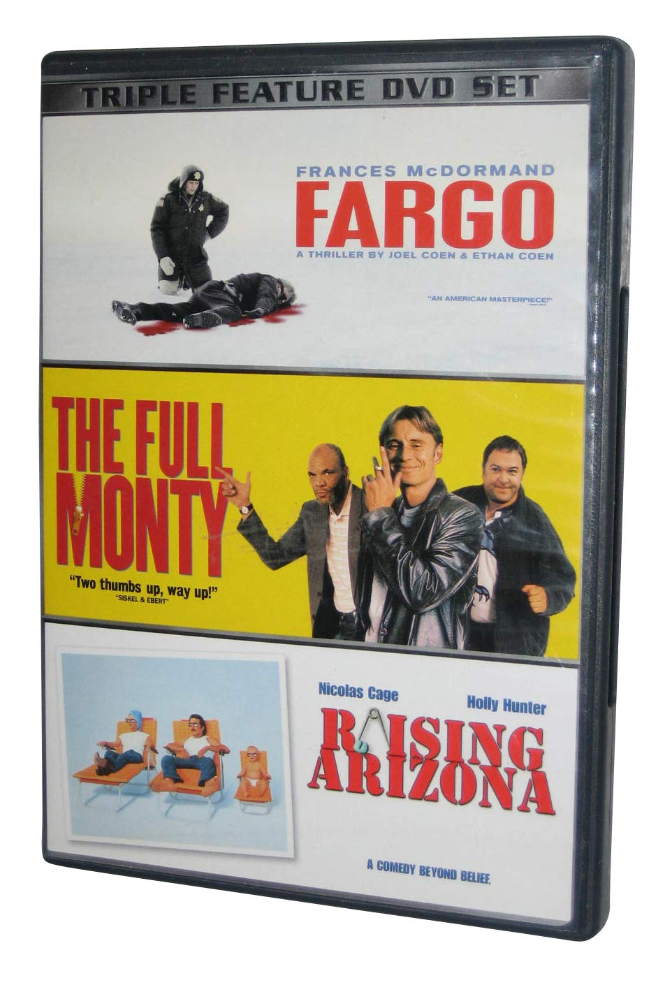 Triple Feature (Fargo / The Full Monty / Raising Arizona) dvd