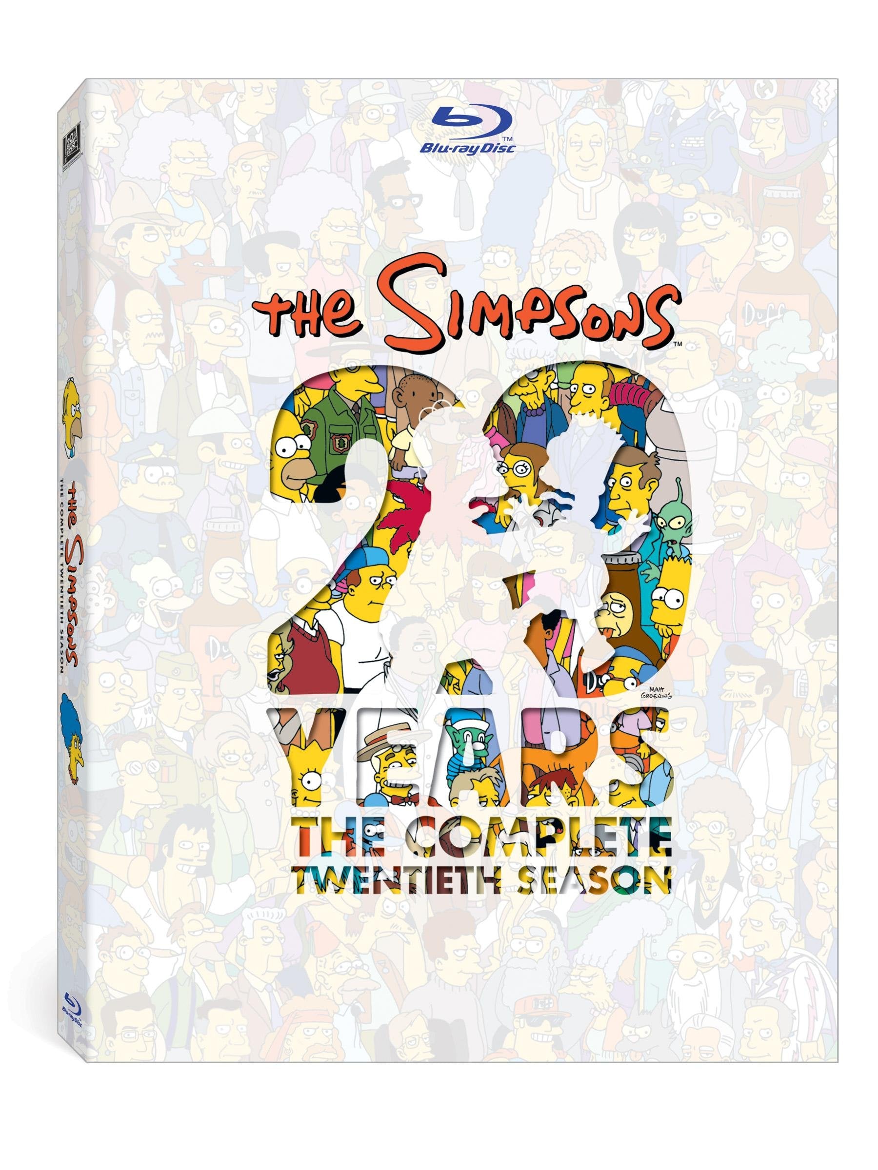 The Simpsons: The Complete Twentieth Season Box sets