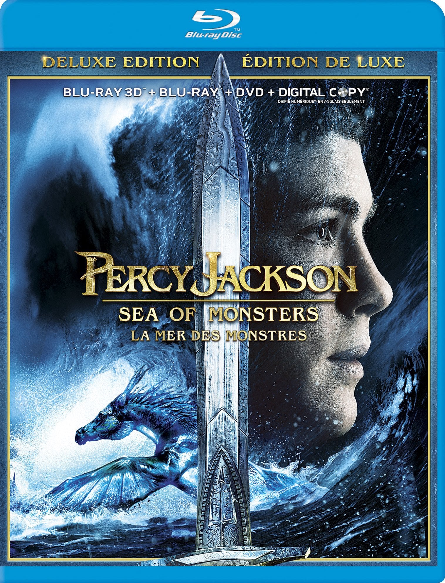 Percy Jackson: Sea of Monsters - Deluxe Edition (Blu-ray 3D + Blu-ray + DVD) Films
