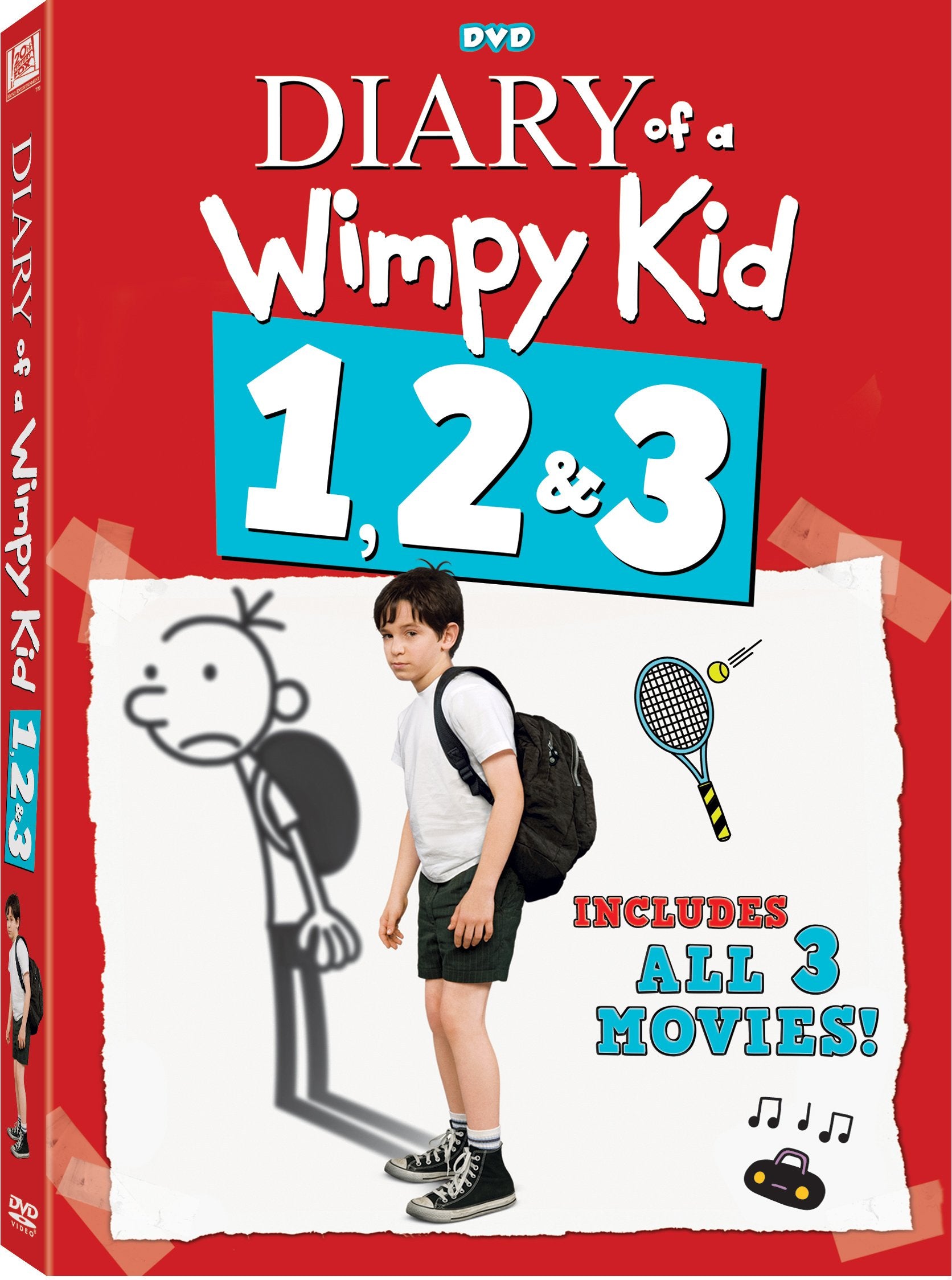 Diary of a Wimpy Kid 1 & 2 & 3 Movies