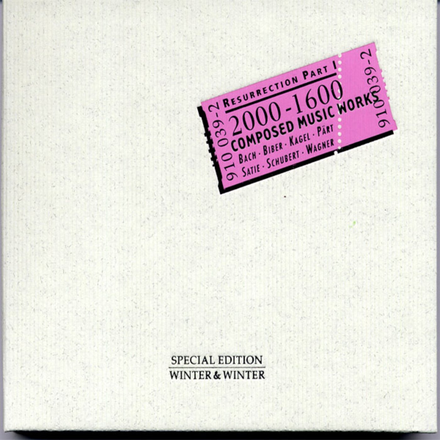 Resurrection Part 1 (2000-1600 Composed Music Works) Alternative & Indie