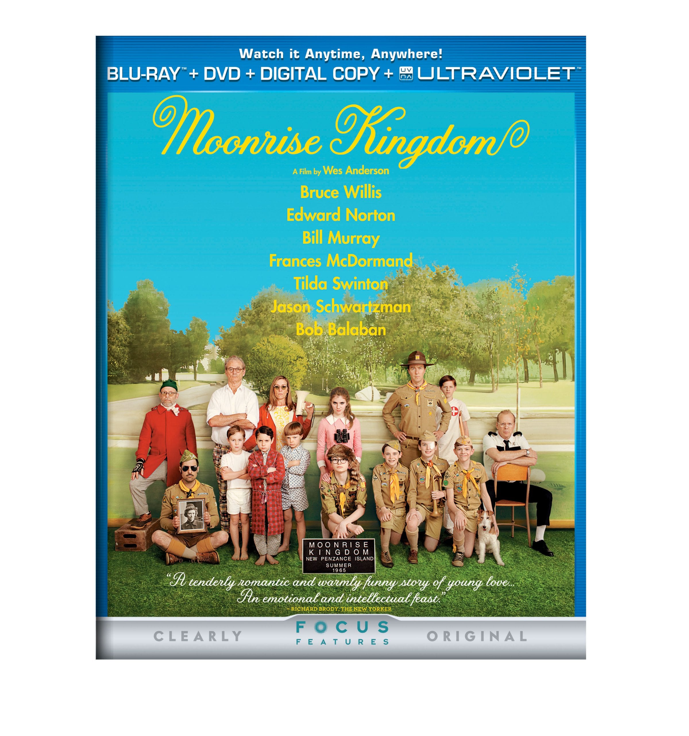 Moonrise Kingdom (Blu-ray + DVD + Digital Copy + UltraViolet) Films