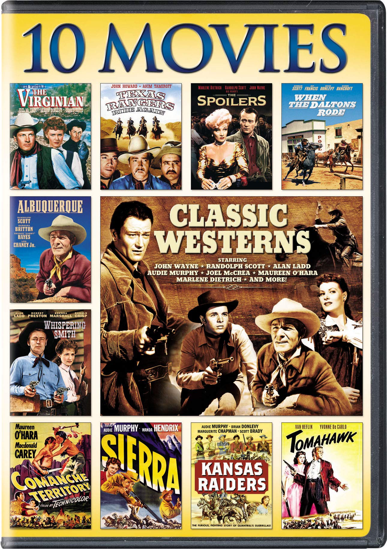 Classic Westerns: 10 Movie Collection (3pc) Films