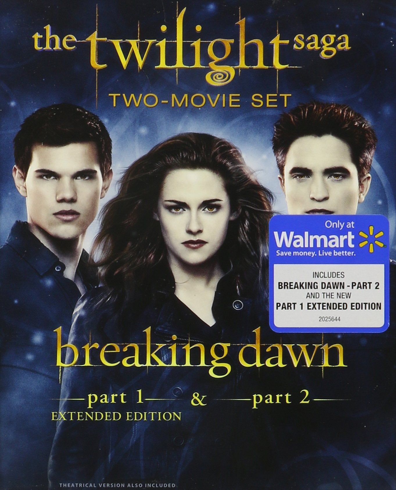 The Twilight Saga: Breaking Dawn, Parts 1 & 2 (Extended Edition) (Blu-ray + Digital Copy + Ultraviolet) Films