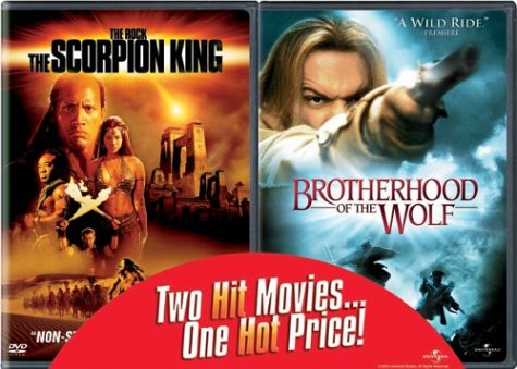 Scorpion King/Brotherhood Of The Wolf 2PK Films