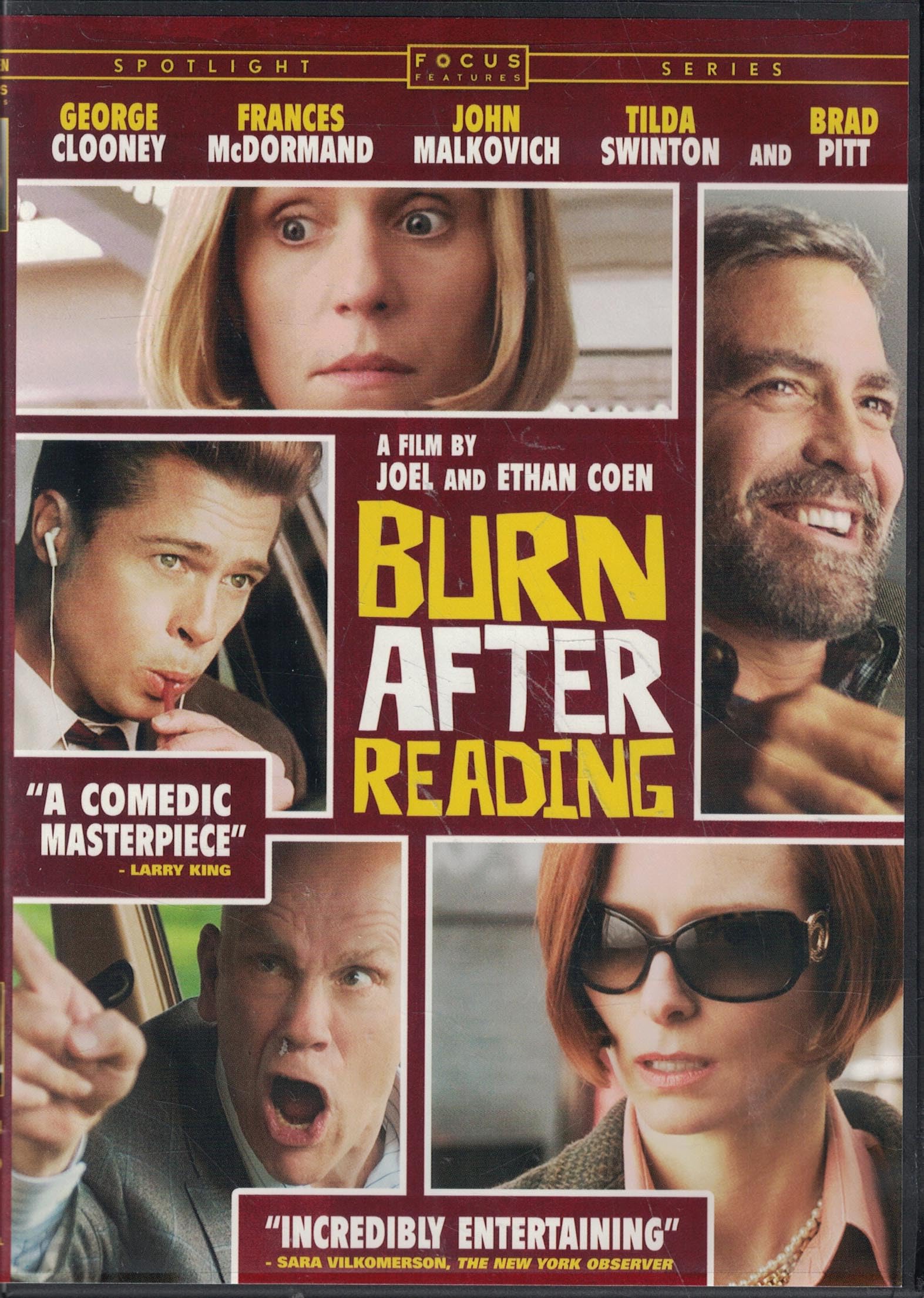 Product Image: Burn After Reading (Ws Dub Sub Ac3 Dol)