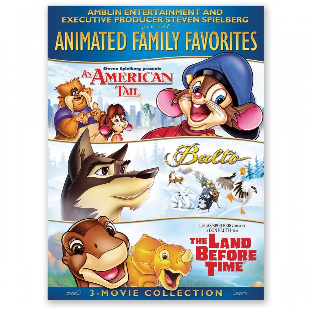 Animated Family Favorites 3-Movie Collection (2pc) Films