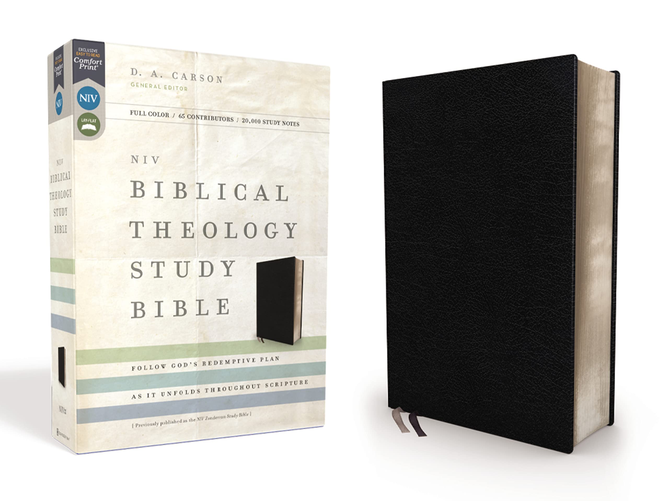NIV, Biblical Theology Study Bible (Trace the Themes of Scripture), Bonded Leather, Black, Comfort Print: Follow God’s Redemptive Plan as It Unfolds throughout Scripture Film, Art & Culture