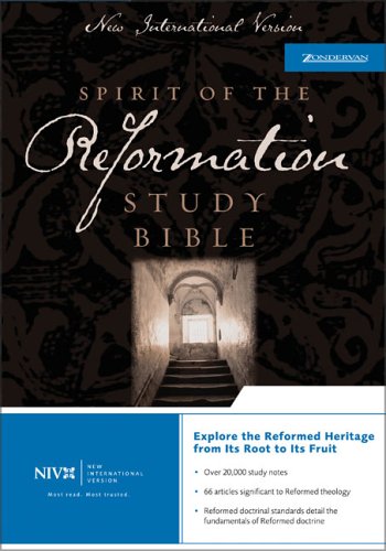 Spirit of the Reformation Study Bible: New International Version, Burgundy Bonded Leather Religion & Esotericism