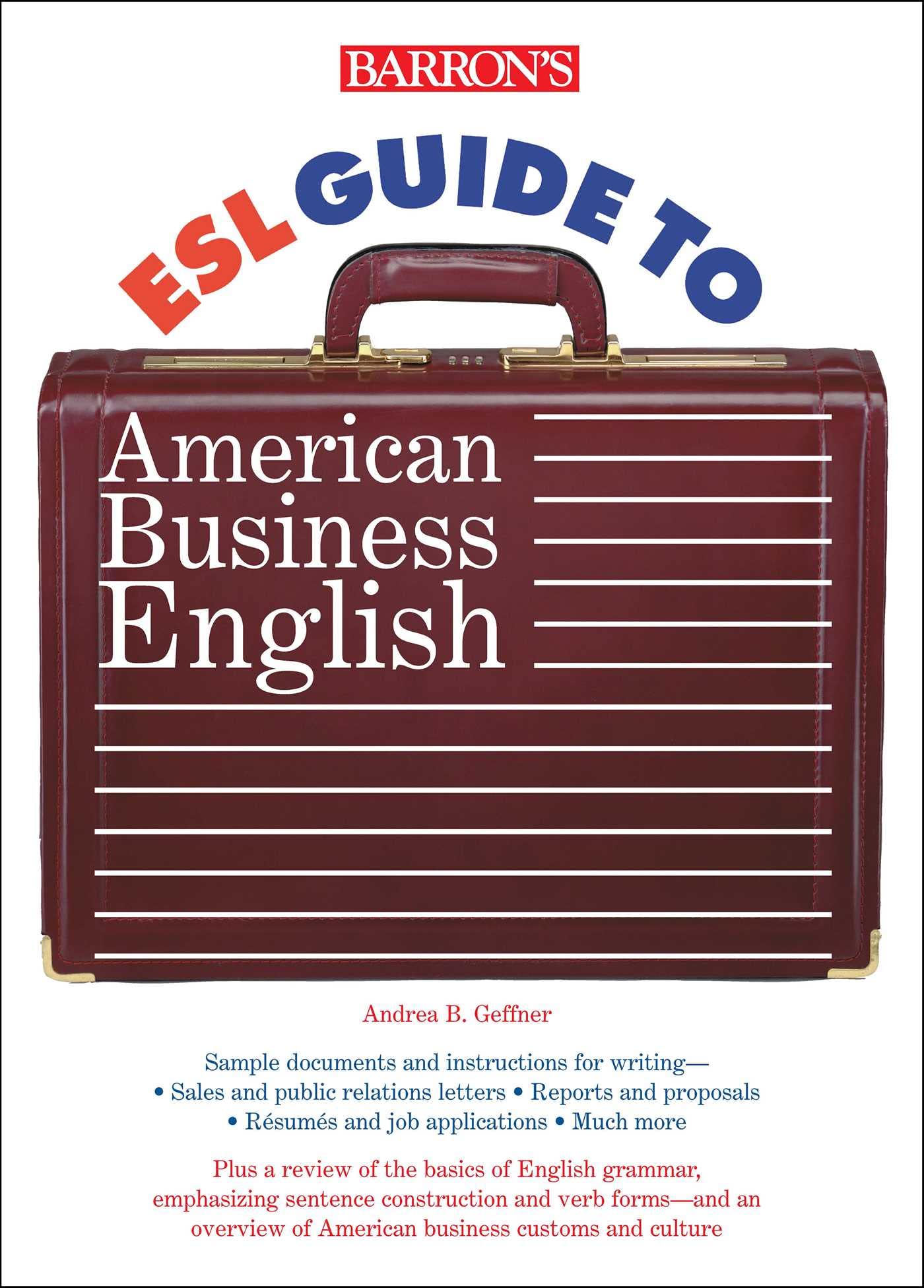 ESL Guide to American Business English (Barron's ESL Proficiency) Law