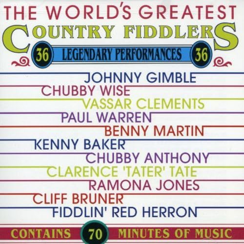 World's Greatest Country Fiddl cd