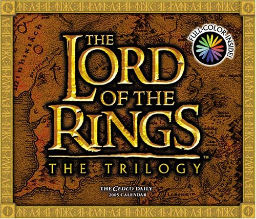 The Lord of the Rings: Trilogy Edition 2005 Daily Calendar Books