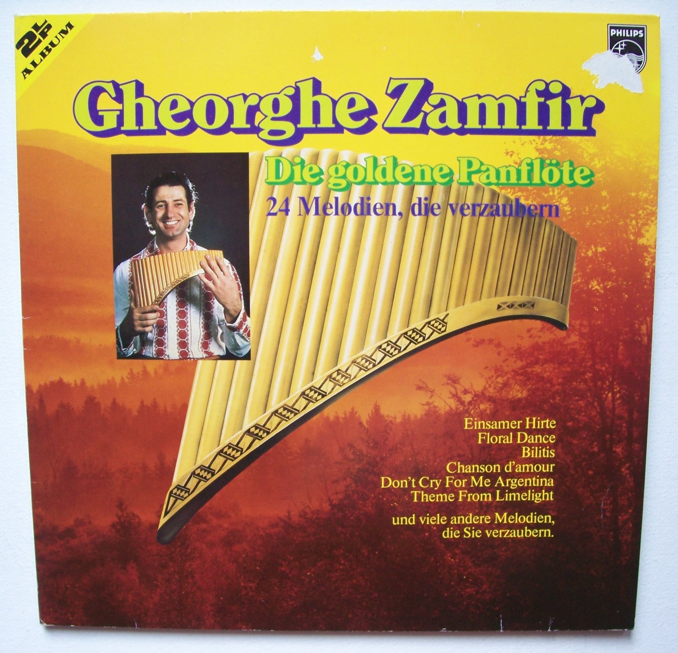 Die goldene Panflöte-24 Melodien, die verzaubern / Vinyl record Music