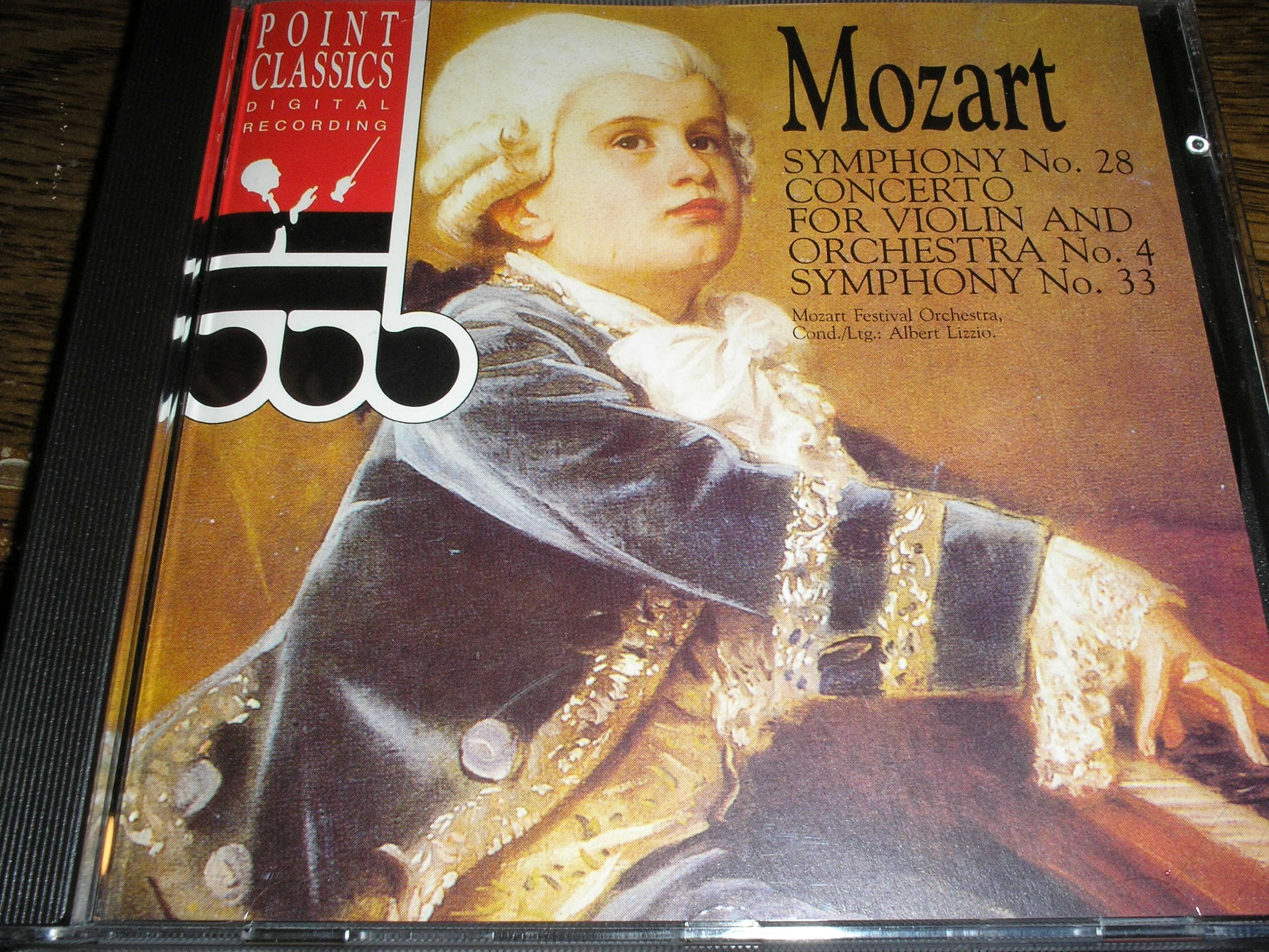 Mozart: Symphony No. 28 in C Major KV 200 / Concerto for Violin and Orchestra No. 4 in D Major KV 218 / Symphony No. 33 in B Major KV 319 (UK Import) Classical