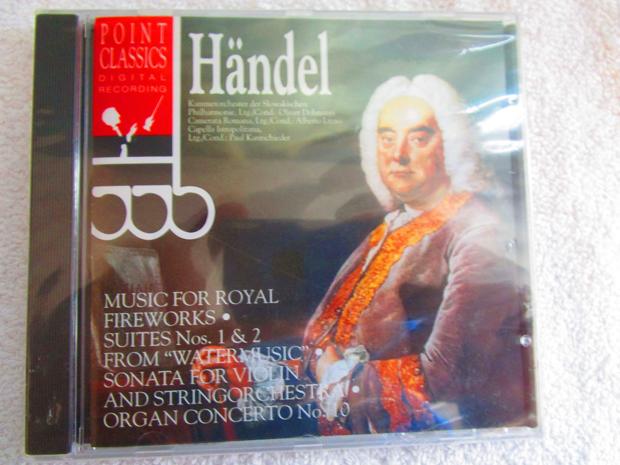 Music For Royal Fireworks. Watermusic. Organ Concerto. (UK Import) Pop
