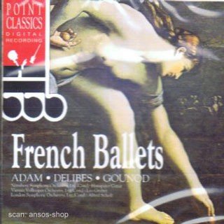 FRENCH BALLETS - Adolphe Adam - Leo Delibes - Charles Gounod (CD) Music