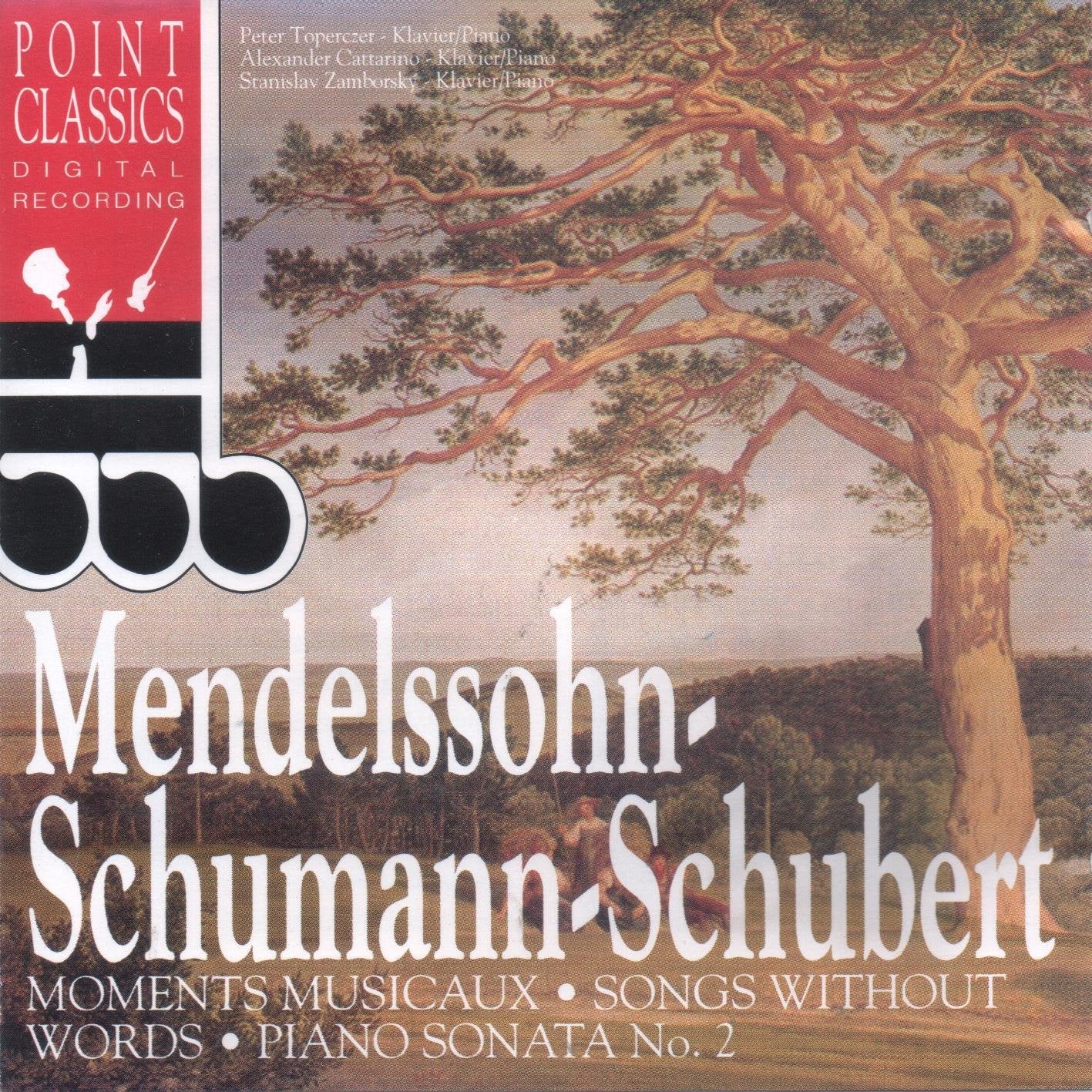 Moments Musicaux/Zwei Lieder Ohne Worte/Sonata For Piano cd