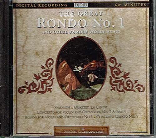 The Great Rondo No. 1 and Other Famous Violin Music (UK Import) Classical