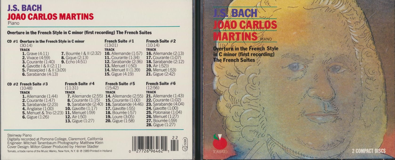 Overture in French Style in C minor (first recording) - The French Suites Music
