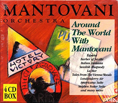 Around The World With Mantovani (America/Vienna/Italia/Espana) (4CD) Music