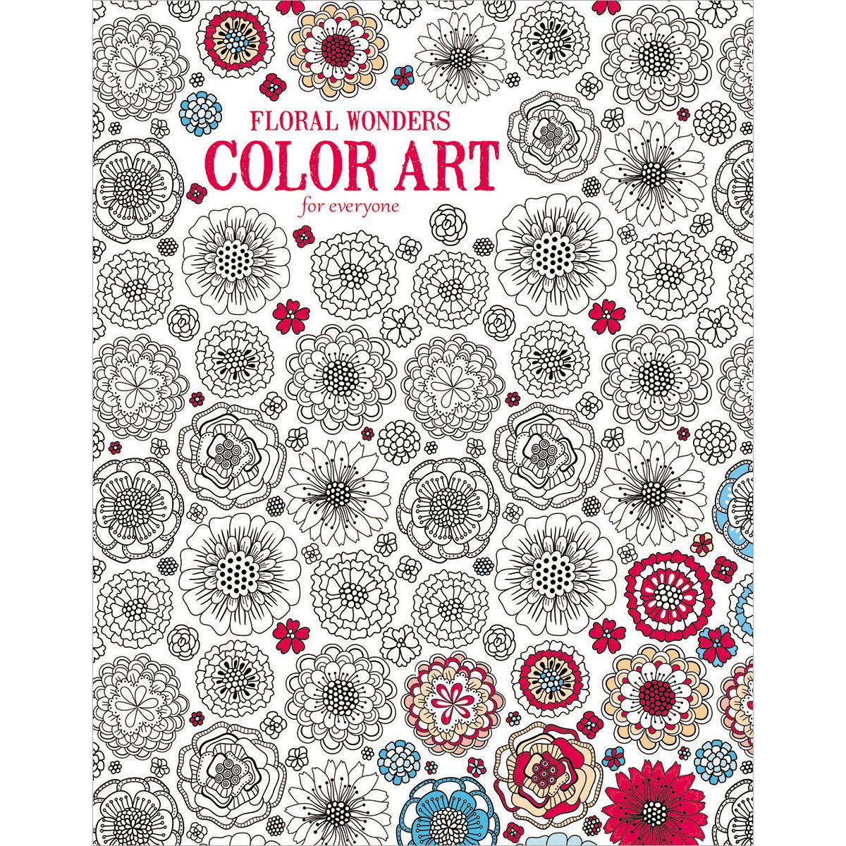 Leisure Arts Floral Wonders Colour Art book