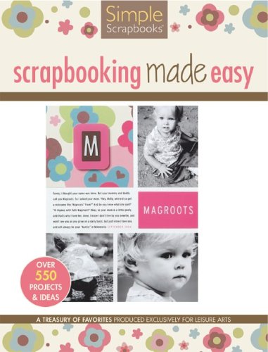 USA Produkt - Leisure Arts-Scrapbooking Made Easy Hobbies & Crafts