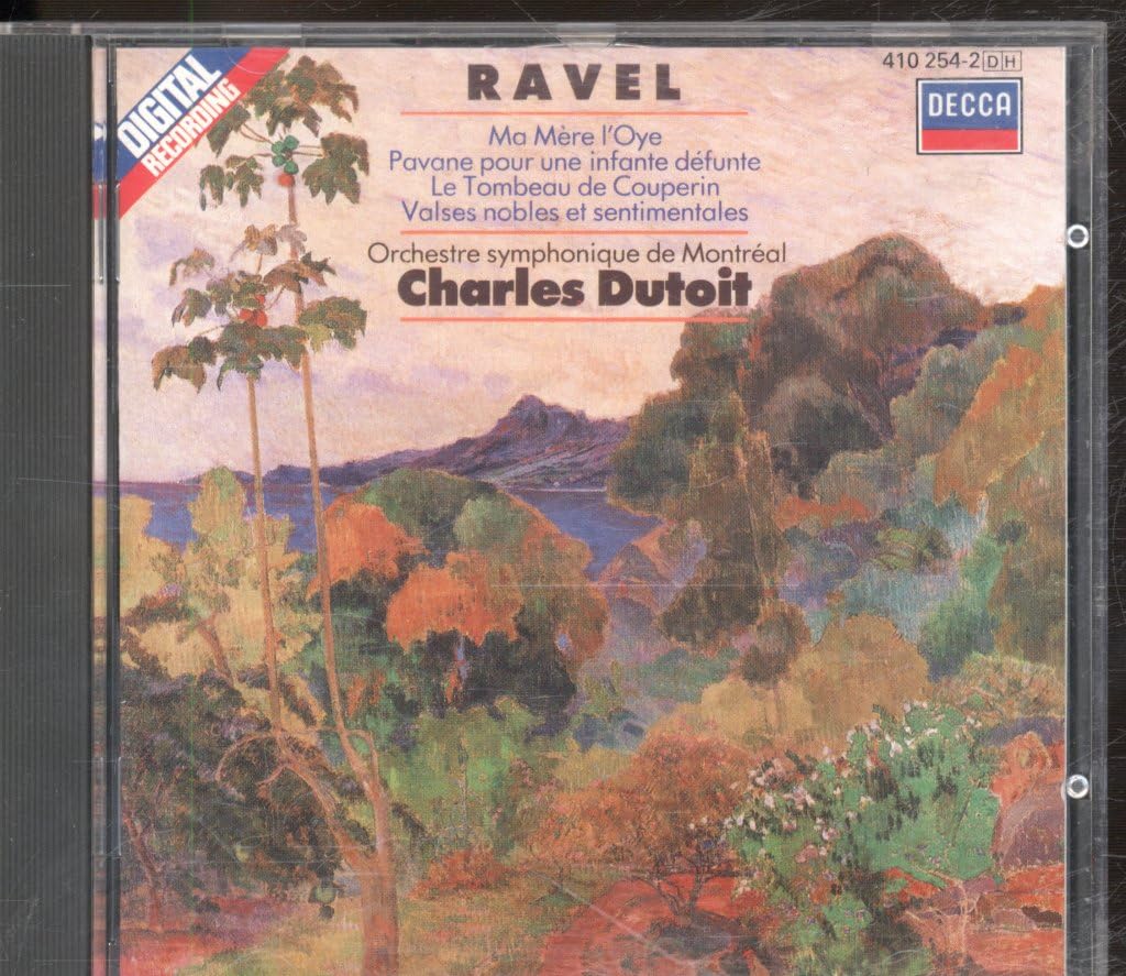 Ma Mère l'Oye, Pavane pour une infante défunte, Le tombeau de Couperin, Valses nobles et sentimentales Classical