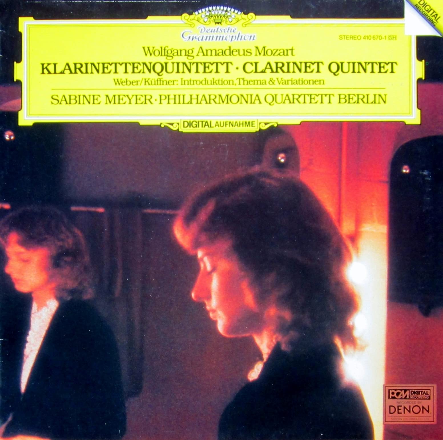 Klarinettenquintett / Introduktion, Thema Und Variationen Music