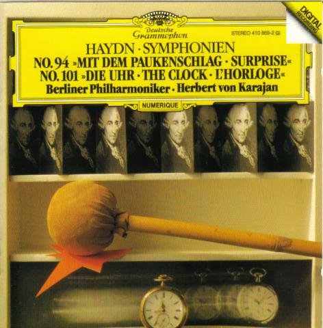 Haydn: Symphonien No. 94 - Mit dem Paukenschlag & No. 101 - Die Uhr Classical