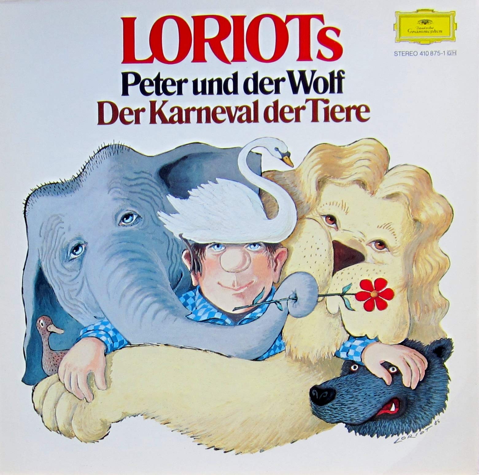 Peter und der Wolf/Der Karneval der Tiere / Vinyl record Music