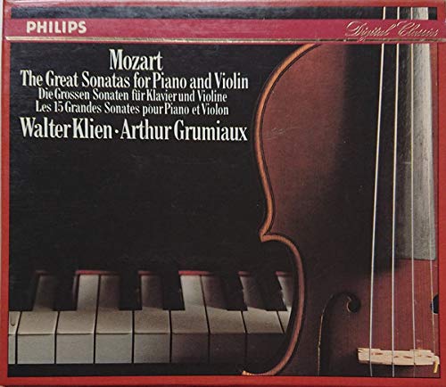 Mozart: The Great Sonatas for Piano and Violin / Die großen Sonaten für Klavier und Violine Classical